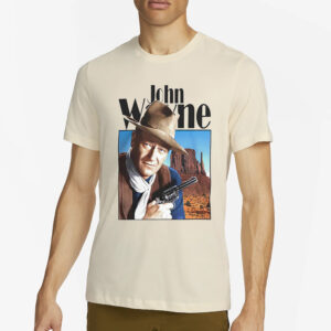 John Wayne Cowboy Retro T-Shirt2