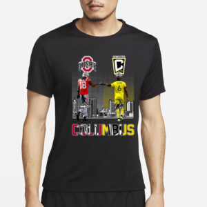 Limited Edition 2023 Columbus City Back T-Shirt2