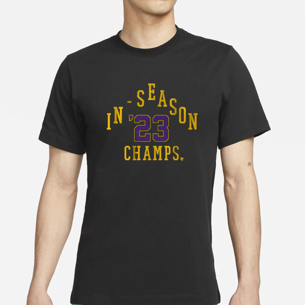 Los Angeles In-Season Tournament Champs Shirt