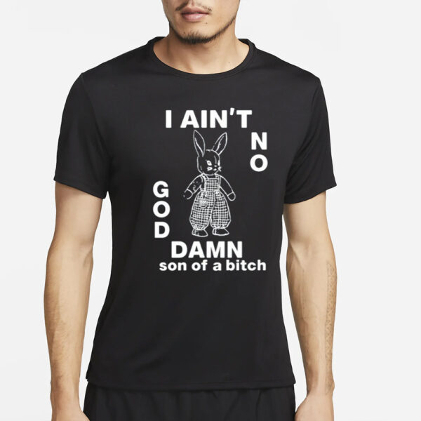 Lowlvl I Ain'T No Rabbit God Damn Son Of A Bitch T-Shirt4