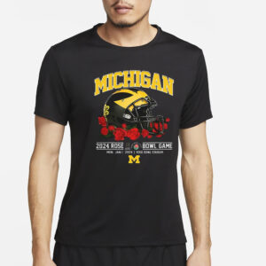 Michigan 2024 Rose Bowl Game T-Shirt2