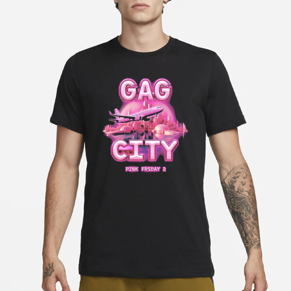 Nicki Minaj Gag City Pink Friday 2 T-Shirt1