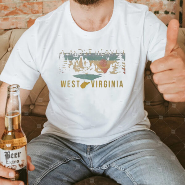 Official West Virginia Almost Heaven Coffee T-Shirt