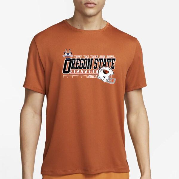 Oregon State Beavers 2023 Sun Bowl T-Shirt