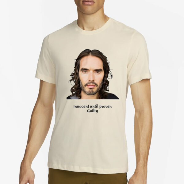 Russell Innocent Until Proven Guilty T-Shirt4