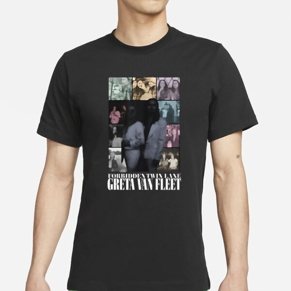 Sam And Jake Kiszka Forbidden Twin Lane Greta Van Fleet T-Shirt