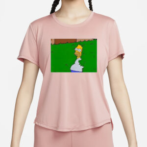 The Simpsons Backs Into Bushes T-Shirt1