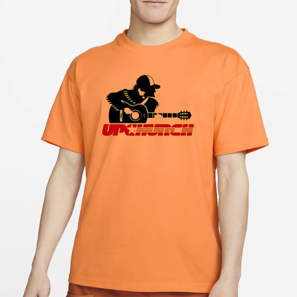 Upchurch Yellow Black Red Logo Shirt2