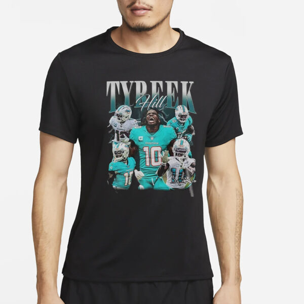 Vintage 90S Graphic Style Tyreek Hill T-Shirt2