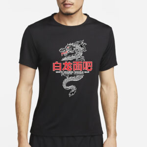 White Dragon Noodle Bar Los Angeles California T-Shirt2