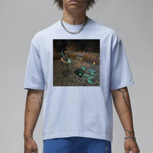 Yeat in minecraft and fortnite T-Shirt3