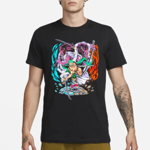 Zoro’s ultimate technique Ashura One Piece anime T-Shirt1