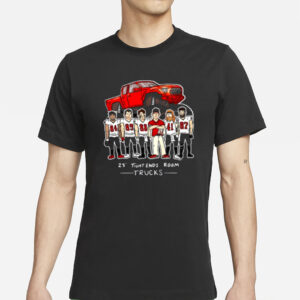 23' Tight Ends Room Trucks T-Shirts