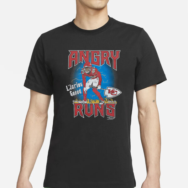 Angry Runs Chiefs L’jarius Sneed T-Shirt