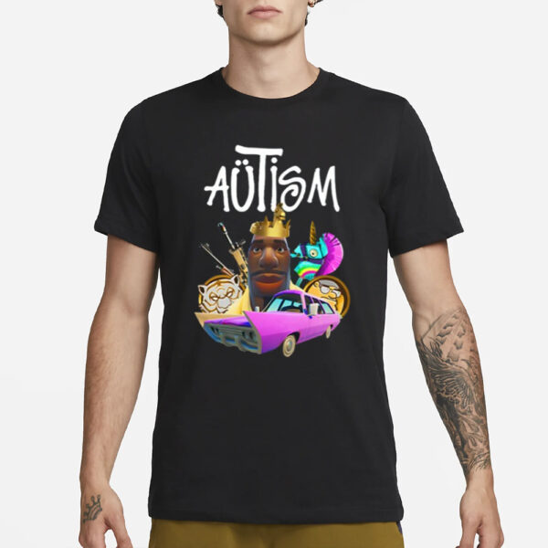 Autism Fortnite T-Shirts3