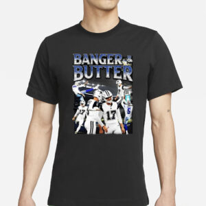 Bryan Anger Wearing Banger & Butter T-Shirt