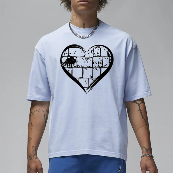 Candleandstrap My Heart Is In The Holy Land T-Shirt3