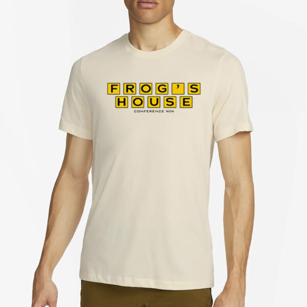 Emanuel Miller Wearing Frog'S House Conference Win Shirt5