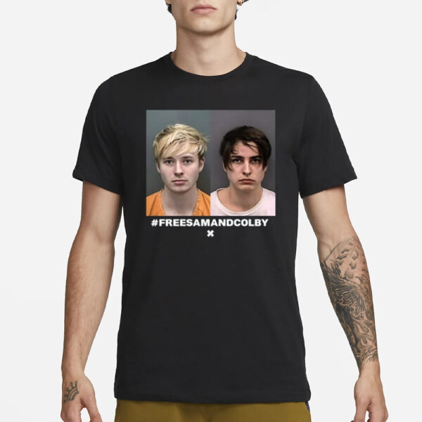 Freesamandcolby Mugshot T-Shirt3