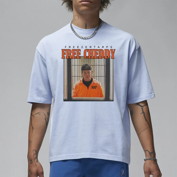 Freezer Tarps Free Cheddy T-Shirt3