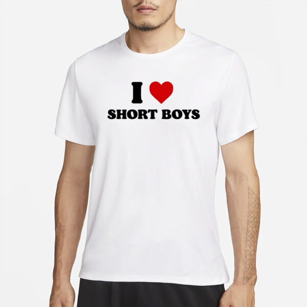 I Heart Short Boys T-Shirts