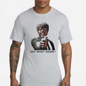 Jules Winnfield Say What Again T-Shirt