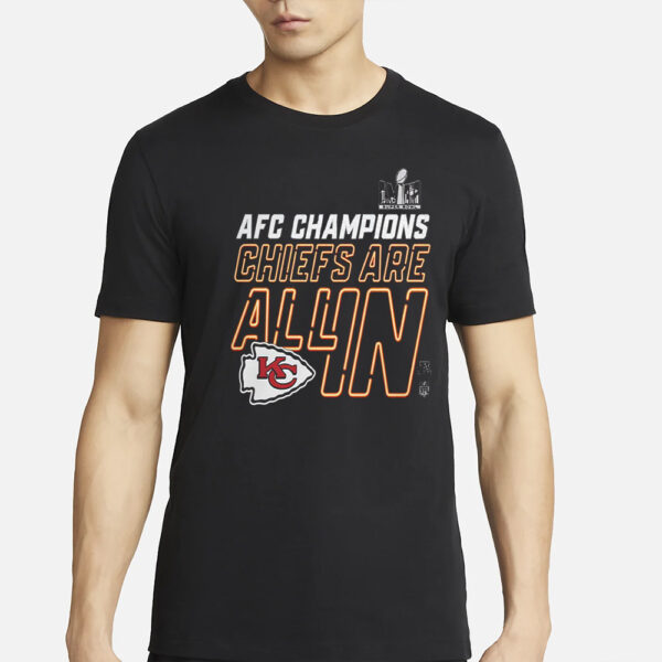 Kansas City Chiefs Afc Championship T-Shirt