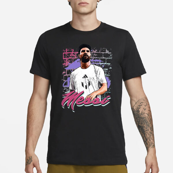 Lionel Messi Inter Miami Cf Adidas Mural T Shirt1