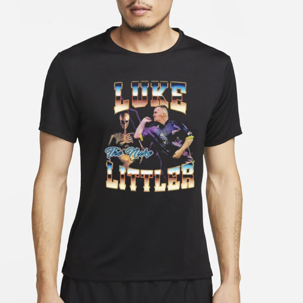 Luke Littler Darts T- Shirt Pdc World Championship The Nuke4