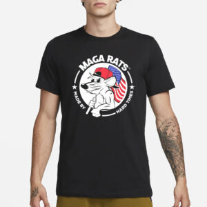 Maga Rats Made By Hard Times Logo T-Shirt1