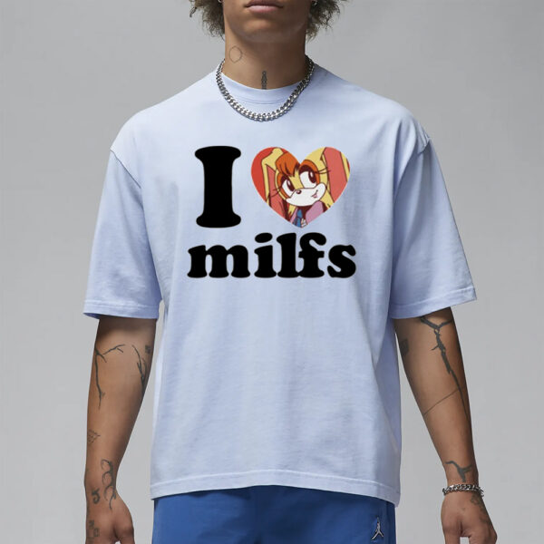 Mamono World I Love Milfs Vanilla The Rabbit T-Shirt1