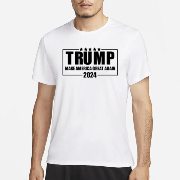 Merican Af Trump Make America Great Again 2024 T-Shirt