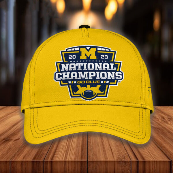 Michigan 2023 National Champions Go Blue Hat1