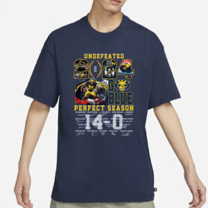 Michigan 2024 Undefeated Perfect Season 14-0 T-Shirts