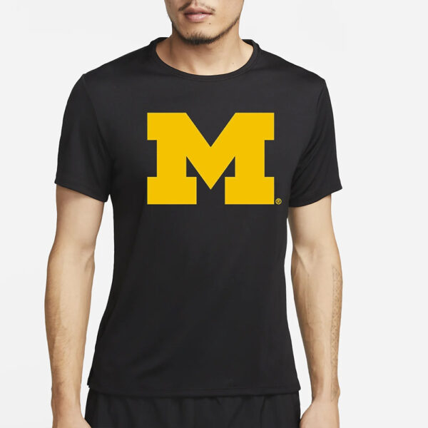 Michigan Football Block M T-Shirt2