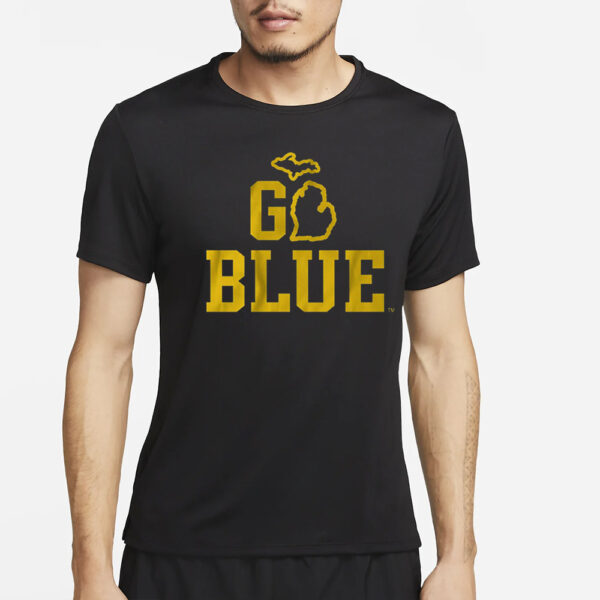 Michigan Football Go Blue T-Shirt4