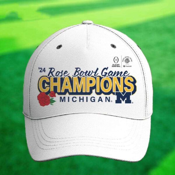 Michigan Rose Bowl Champions 2024 Hat