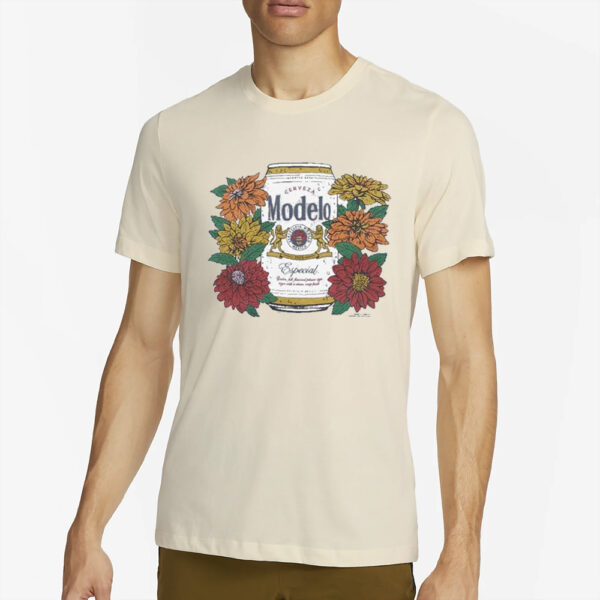 Modelo Especial Flowers And Box T-Shirt4