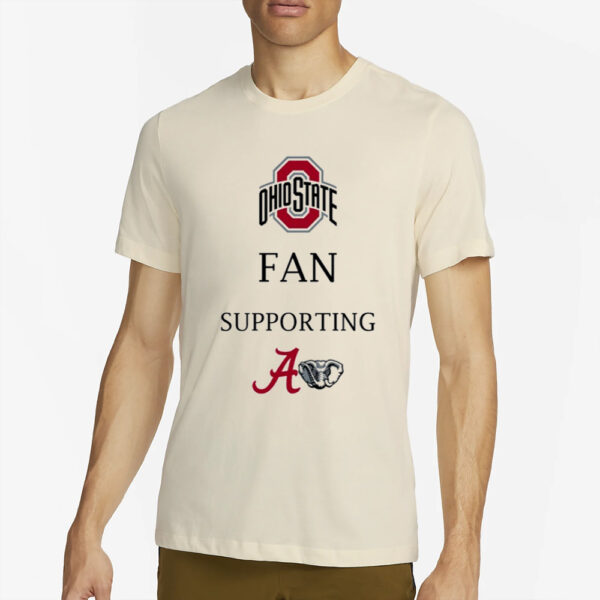 Ohio State Fan Supporting T-Shirt4