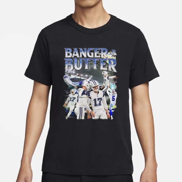 Players Cowboys Wearing Banger &Amp; Butter T-Shirt