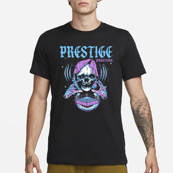 Prestige Wrestling Prestige Crystal Ball Ring T-Shirt3