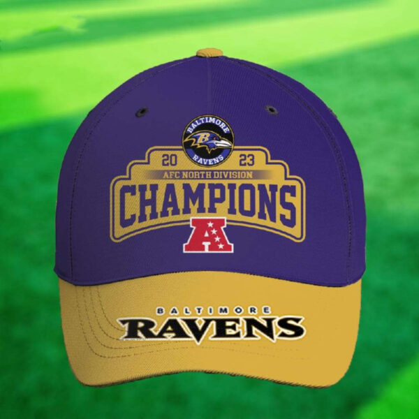 Ravens Afc North Division Champions Hat