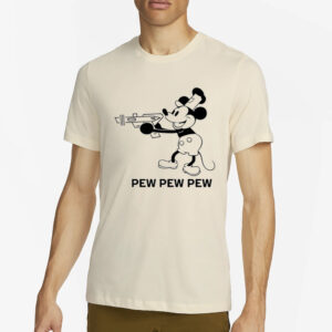 Raygunsite Pew Pew Pew Steamboat Raygun T-Shirt4