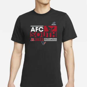 Texans 2023 AFC South Division Champions Playoff T-Shirt