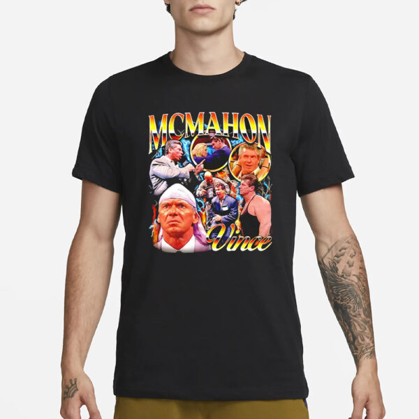 Vince Mcmahon Graphic T-Shirt3