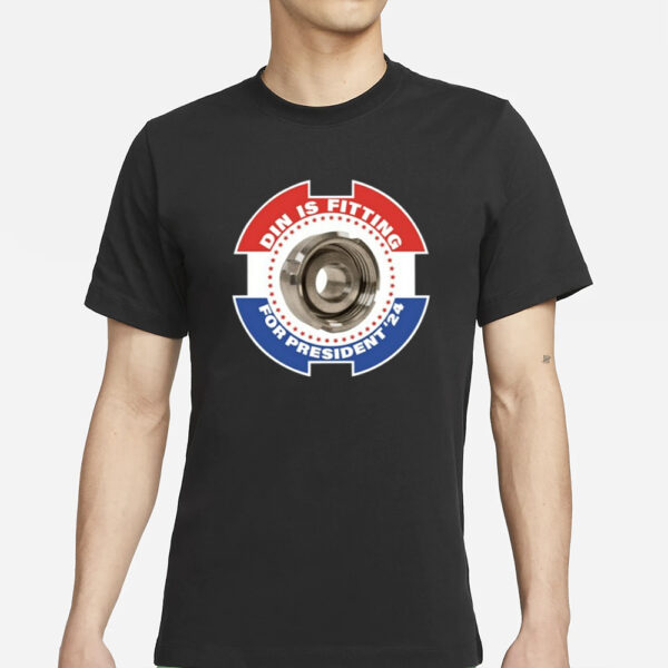 Wort Wrangler Din Is Fitting For President '24 T-Shirts