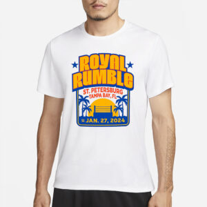 Wwe Sportiqe Royal Rumble 2024 T-Shirt