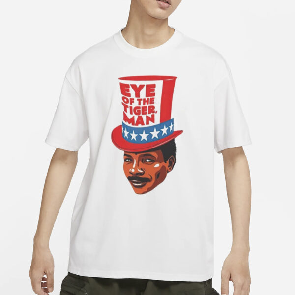 Apollo Creed Carl Weathers Eye Of The Tiger Man Shirtapollo Creed Carl Weathers Eye Of The Tiger Man T-Shirtsw