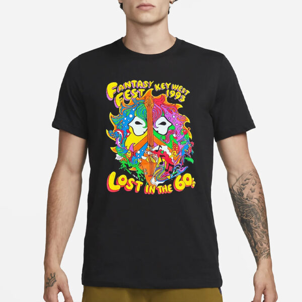 Fantasy Fest Key West 1993 Lost In The 60’S T-Shirt1