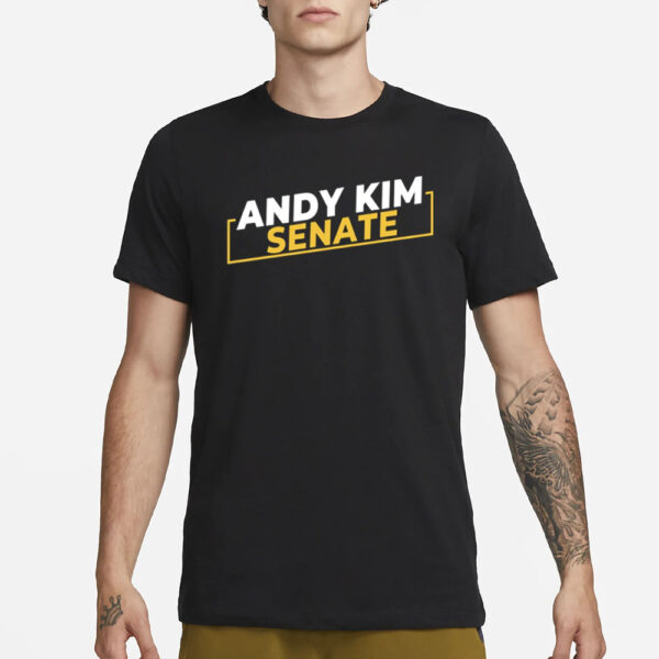 Frances Patano Andy Kim For Senate Logo T-Shirt1
